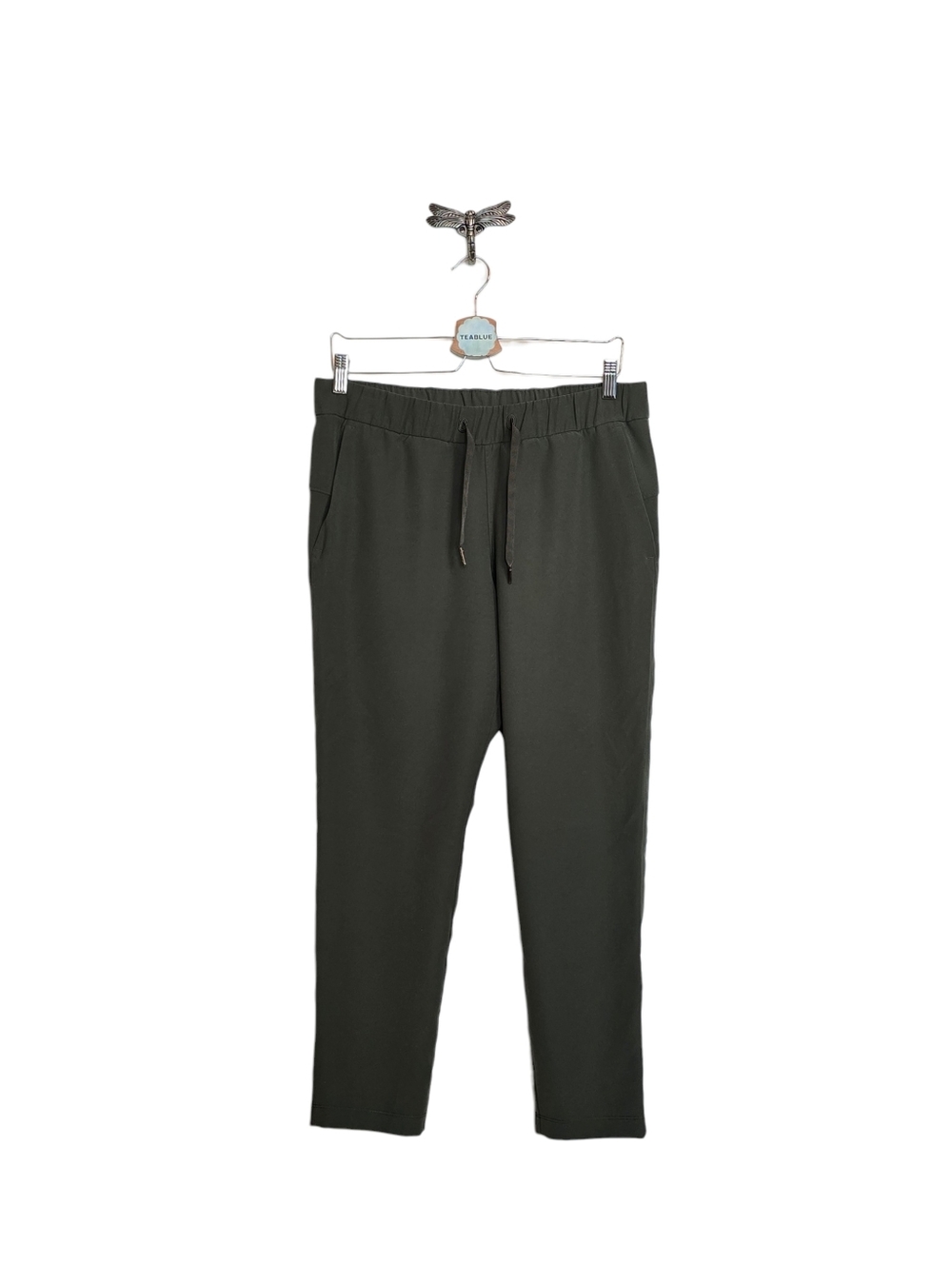 Lululemon On The Fly Pant *Woven Dark Olive 8 - Picture 2 of 14